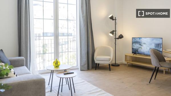 Apartamento completo de 1 dormitorio en Málaga