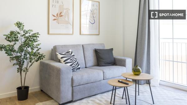 Apartamento completo de 1 dormitorio en Málaga
