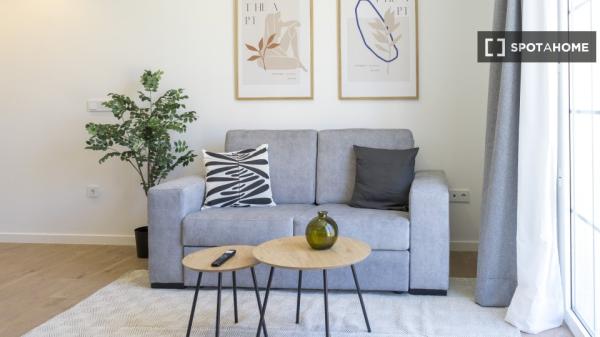 Apartamento completo de 1 dormitorio en Málaga