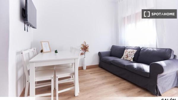 Se alquilan habitaciones en apartamento de 5 habitaciones en Sevilla