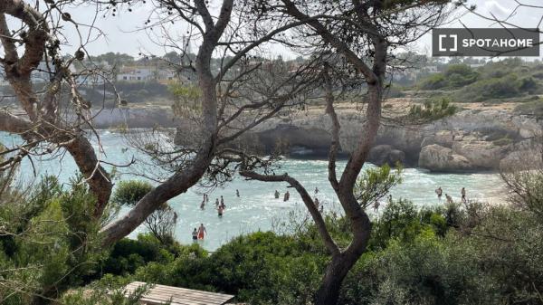 Piso entero de 2 habitaciones en Cales de Mallorca
