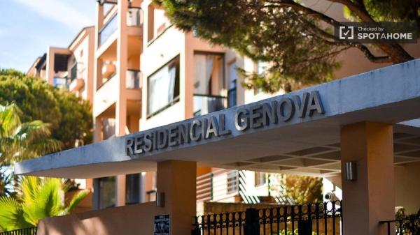 Apartamento de dos habitaciones cerca de la playa.