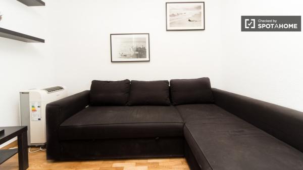 Acogedor apartamento de 1 dormitorio en Salamanca, Madrid
