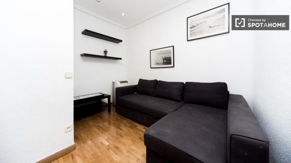 Acogedor apartamento de 1 dormitorio en Salamanca, Madrid