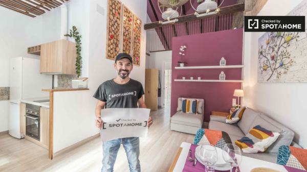 Moderno apartamento de 2 dormitorios en alquiler en Benimaclet, Valencia