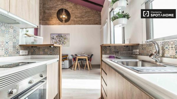 Moderno apartamento de 2 dormitorios en alquiler en Benimaclet, Valencia