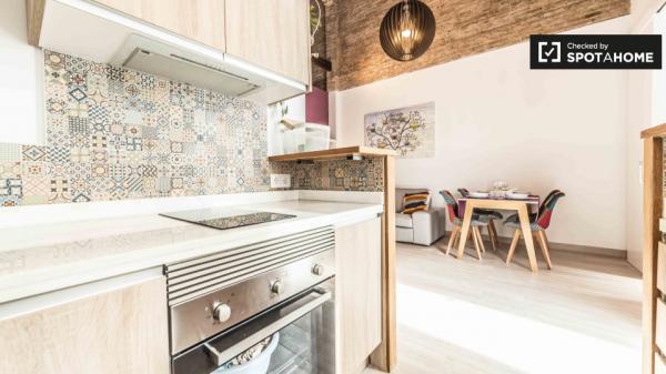 Moderno apartamento de 2 dormitorios en alquiler en Benimaclet, Valencia