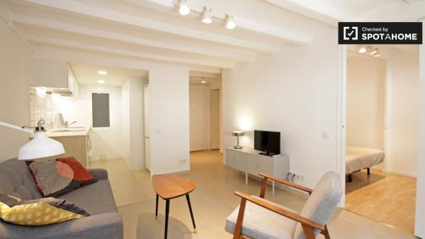 apartamento de 1 dormitorio en alquiler en Eixample Esquerra, Barcelona