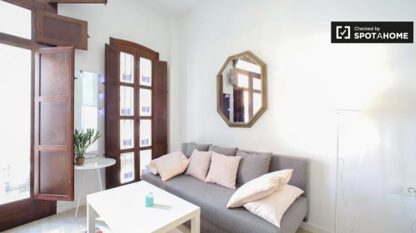 Bonito estudio en alquiler en Poblats Marítims, Valencia.