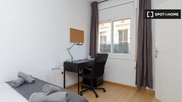 Habitación en alquiler en el apartamento de 3 habitaciones L’Hospitalet, Barcelona