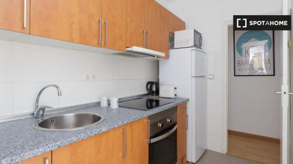 Habitación en alquiler en el apartamento de 3 habitaciones L’Hospitalet, Barcelona