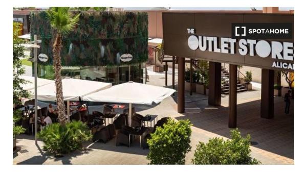 Habitación en piso compartido en Alicante