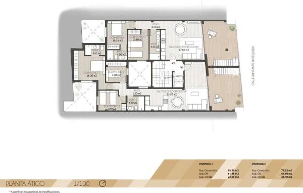 Piso en calle Almirante Antequera, 8