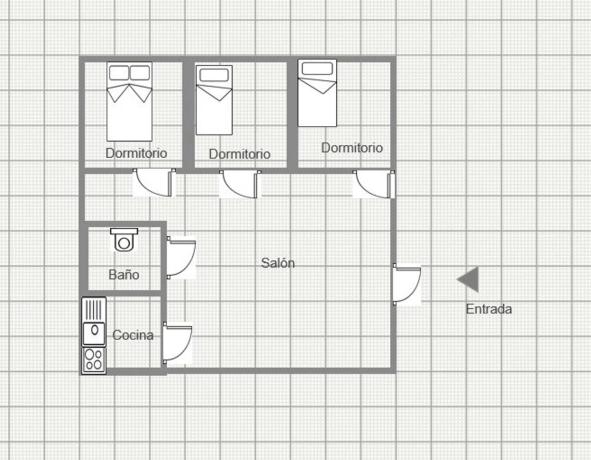 Piso en calle La Paz