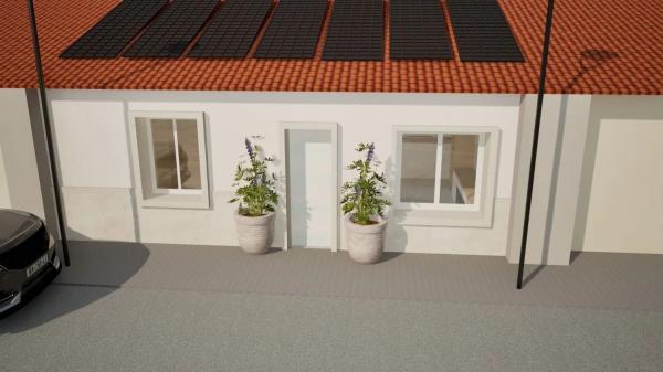 Chalet adosado en calle Marina Nacional