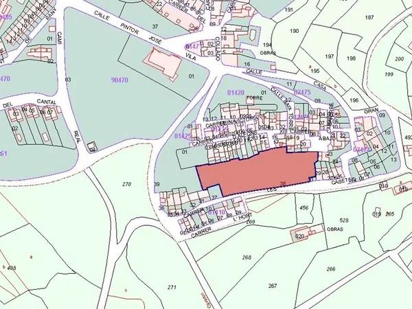 Terreno en calle les Casetes