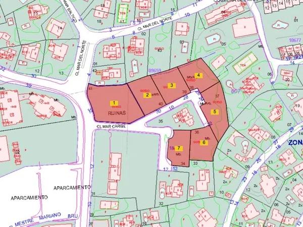 Terreno en calle Mar Caribe