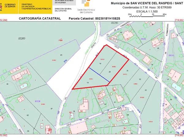 Terreno en Cv-821, 641