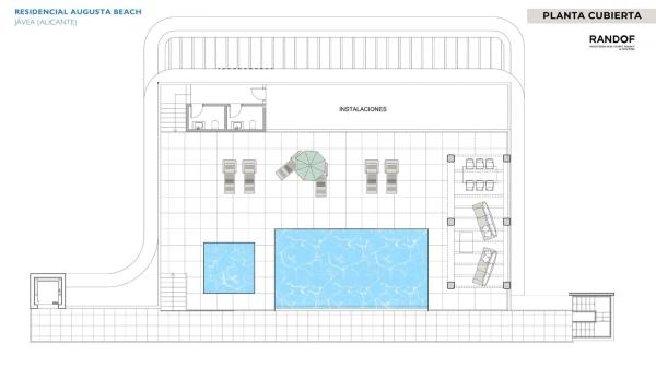 Ático en venta en de Augusta, 45