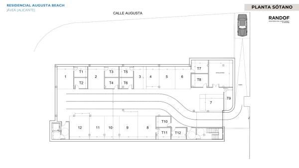 Ático en venta en de Augusta, 45