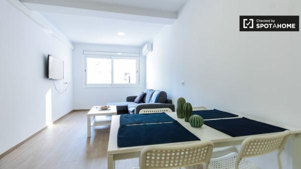 Elegante apartamento de 1 dormitorio en alquiler en Sants, Barcelona