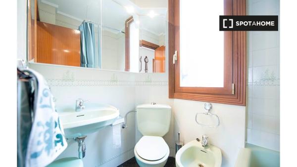 Pokój do wynajęcia w 5-pokojowym mieszkaniu w Casco Viejo, Bilbao