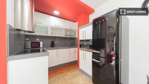 Apartamento de 1 dormitorio en alquiler en Granada