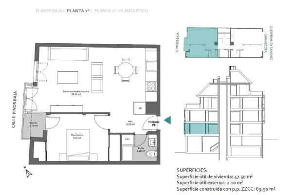 Ático en venta en Esperanza Sanchez Carrascosa, 43