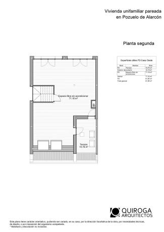 Chalet pareado en venta en Antonio López s/n