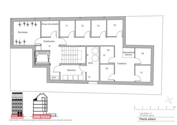 Piso en venta en calle Müller, 21