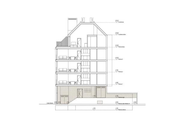 Piso en venta en calle Müller, 21