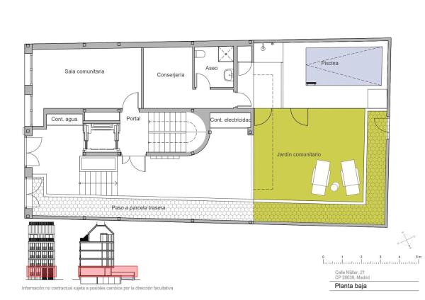 Piso en venta en calle Müller, 21