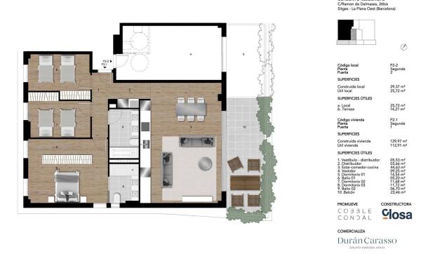 Piso en venta en Ramon de Dalmases, 26