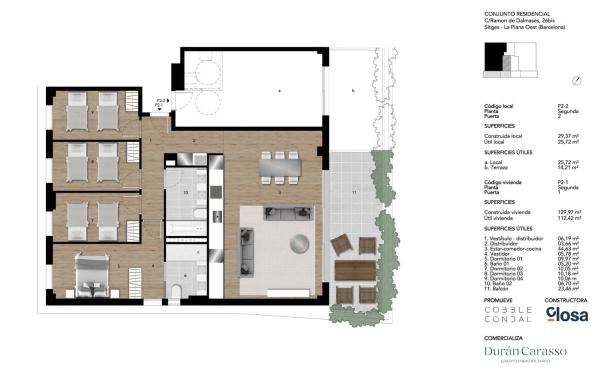 Piso en venta en Ramon de Dalmases, 26