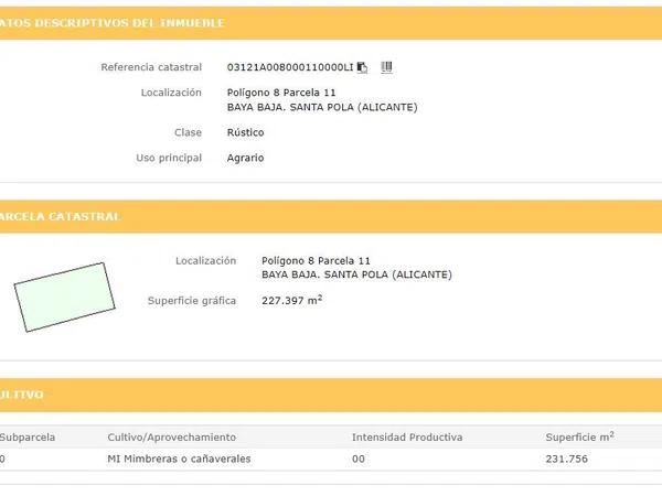 Terreno en via Sense Nom