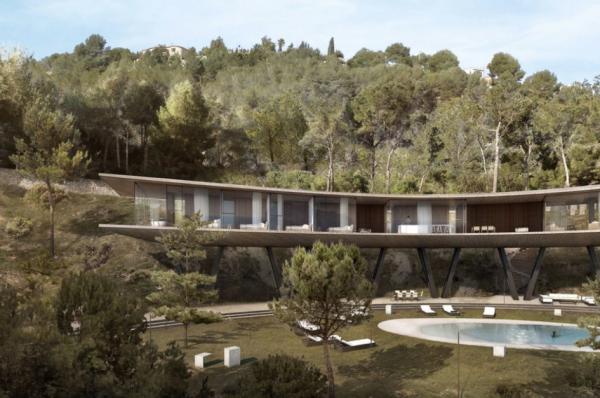 VILLA DE LUJO CON DISEÑO ÚNICO EN CONSTRUCCIÓN CON VISTAS AL MAR