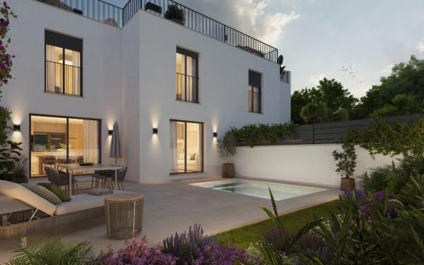 4 viviendas pareadas en venta en calle Pilar Montaner 2