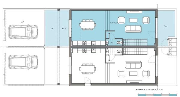 Chalet pareado en venta en calle Sant Lluis, 45