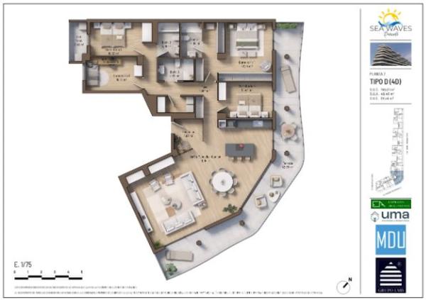 Ático en venta en Marques de Benicarló, 37