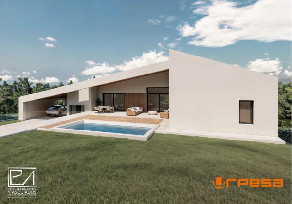 Chalets independientes en Tiñana