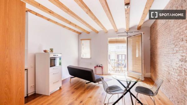 Cómodo apartamento amueblado en Poble Sec