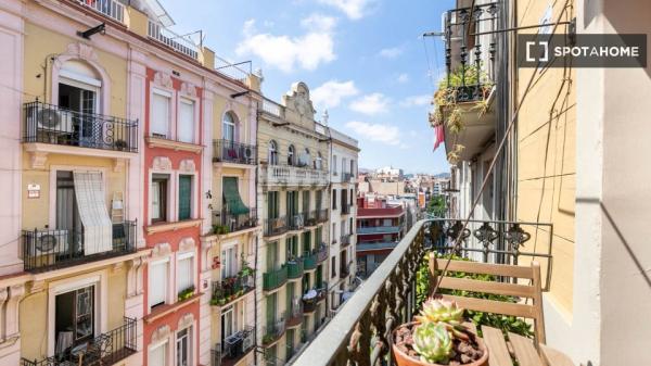 Cómodo apartamento amueblado en Poble Sec