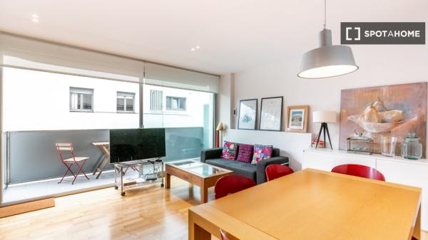 Piso moderno con vistas exteriores en Gracia