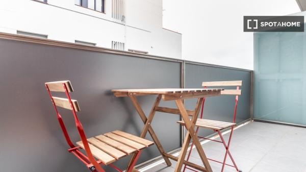 Piso moderno con vistas exteriores en Gracia