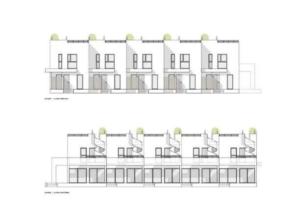 Chalet adosado en venta en calle del Portugal, 14