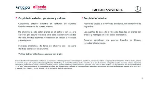 Piso en venta en Hispanoamérica - Comunidades