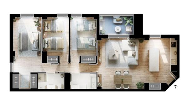 Piso en venta en Provisional Berrocales Ochenta y Uno, 41