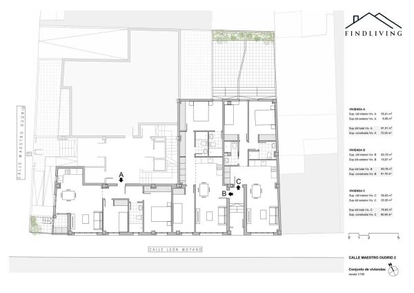 Piso en venta en calle Maestro Oudrid, 2