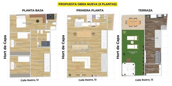 Chalet en calle Rastro