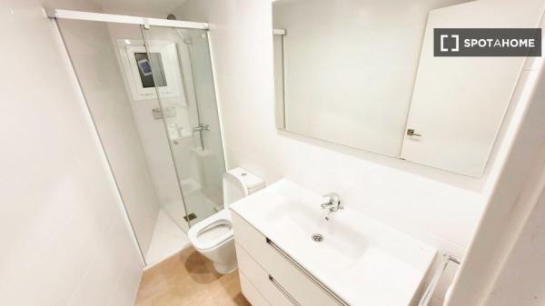 Apartamento estudio completo de 1 dormitorio en Barcelona